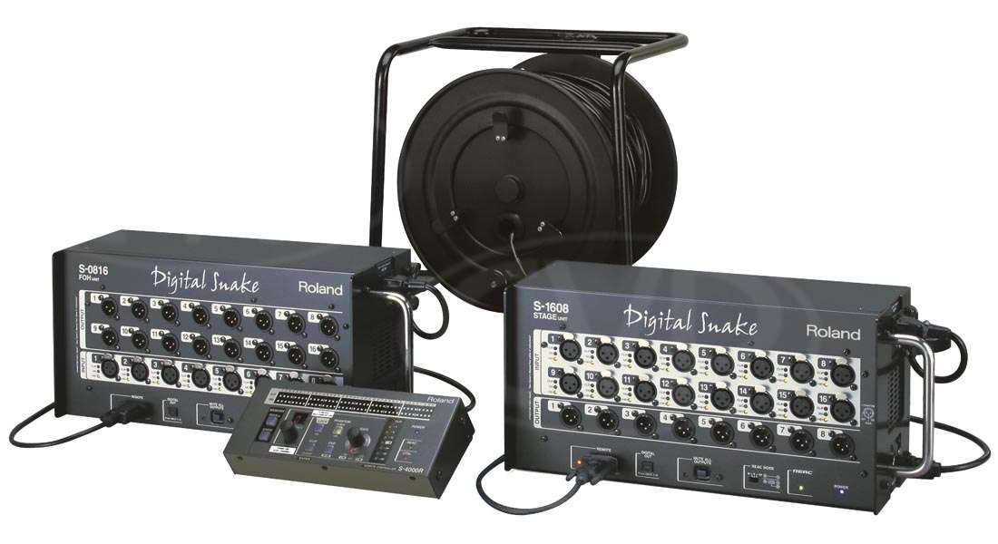 配信機器・PA機器・レコーディング機器 ROLAND S-0808 DIGITAL SNAKE Amazon.com: Roland S-0808 8x8 Digital Snake : Musical